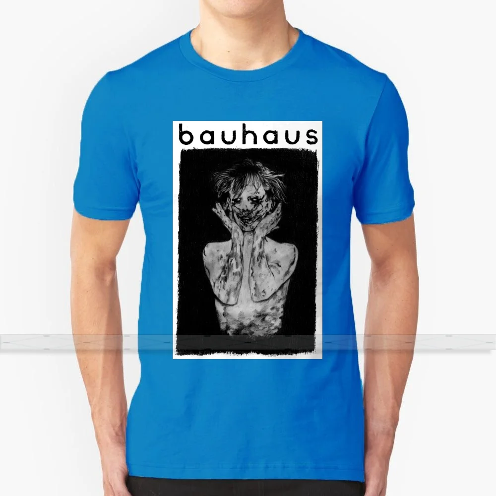 Bauhaus индивидуальный дизайн принт для мужчин и женщин Мужская хлопковая новая