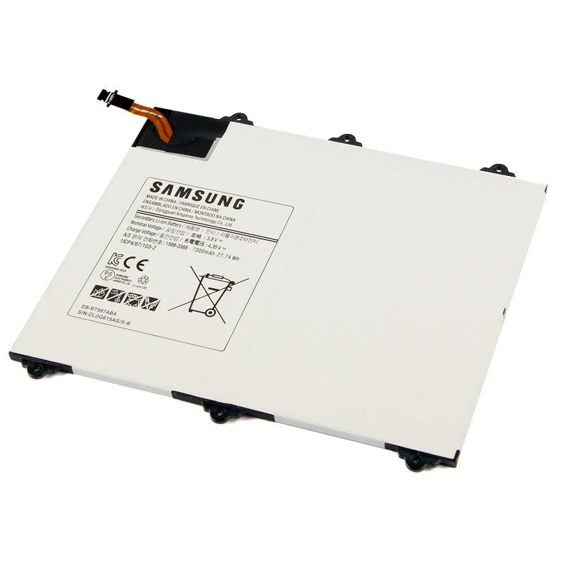 samsung высококачественный EB-BT567ABA аккумулятор для samsung Galaxy T567V Tab SM-T560NU 9," 7300 mAh