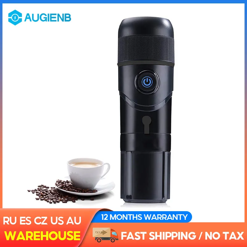 60ml 12V Portable Coffee Makers Car Coffee Machine USB Capsule Espresso Maker / Hot Cold Water