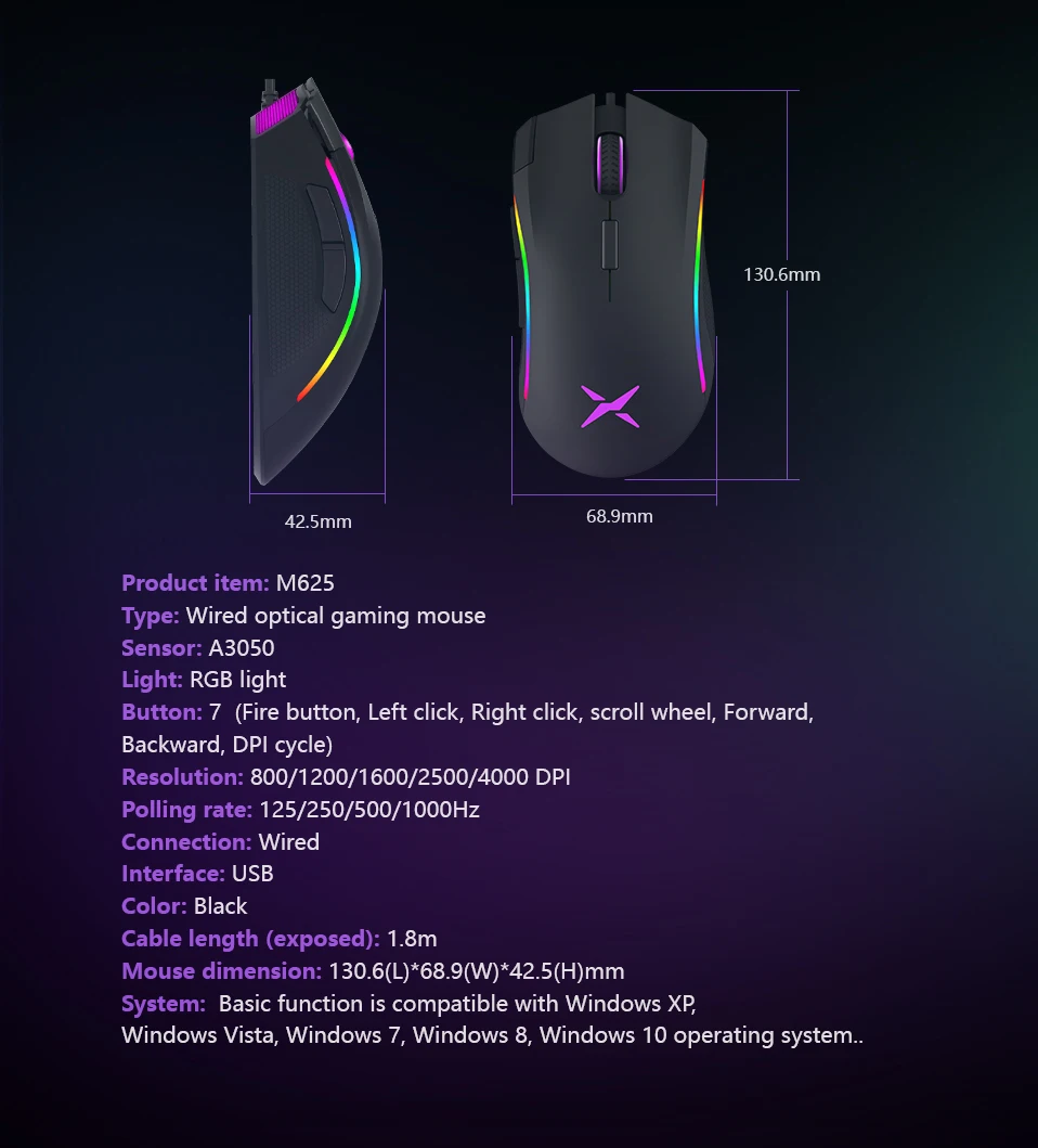 4000 DPI 7D Mouse
