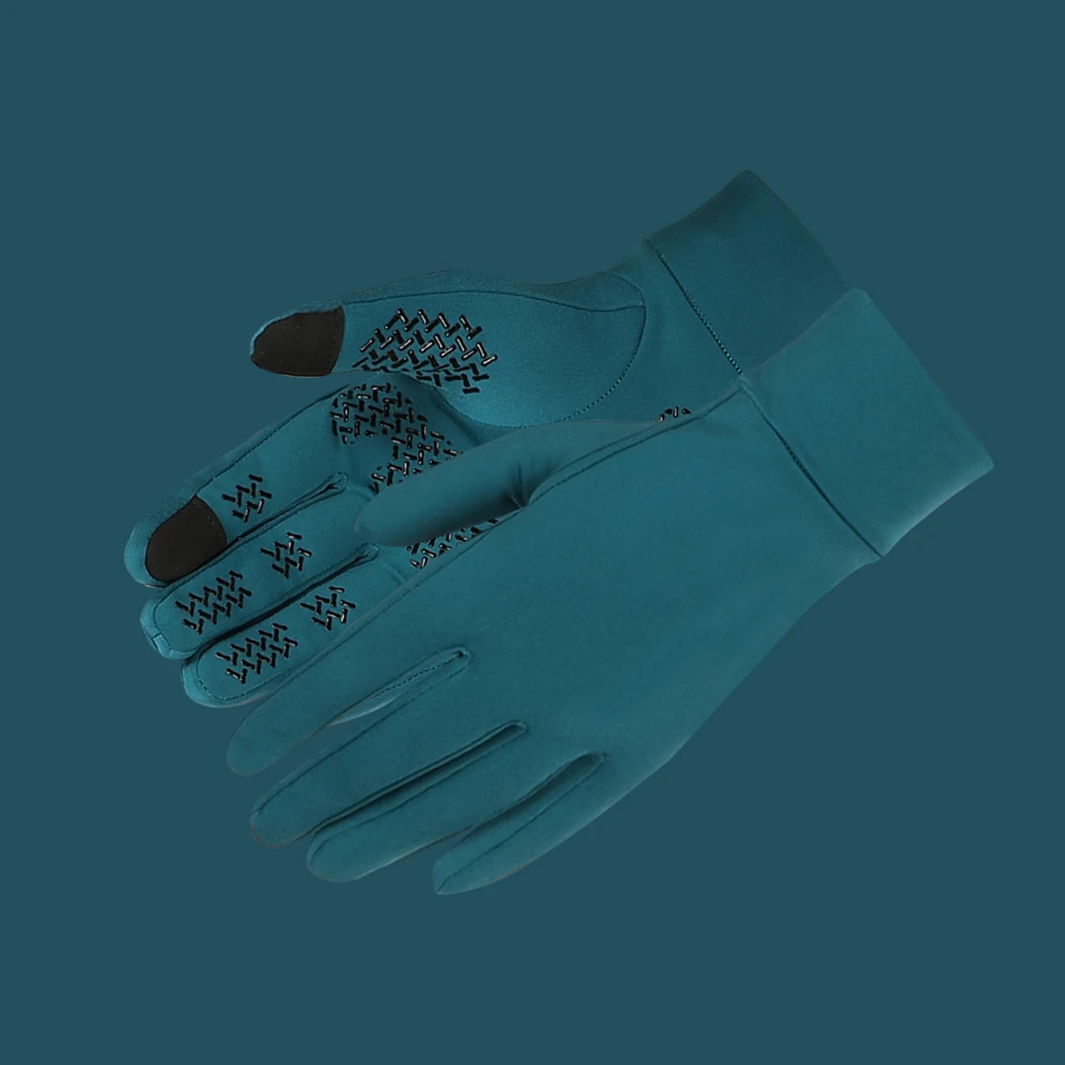 SPEXCEL NEW PRO TEAM Winter Thermal Fleece Cycling gloves full finger road race bicycle gloves Black 5