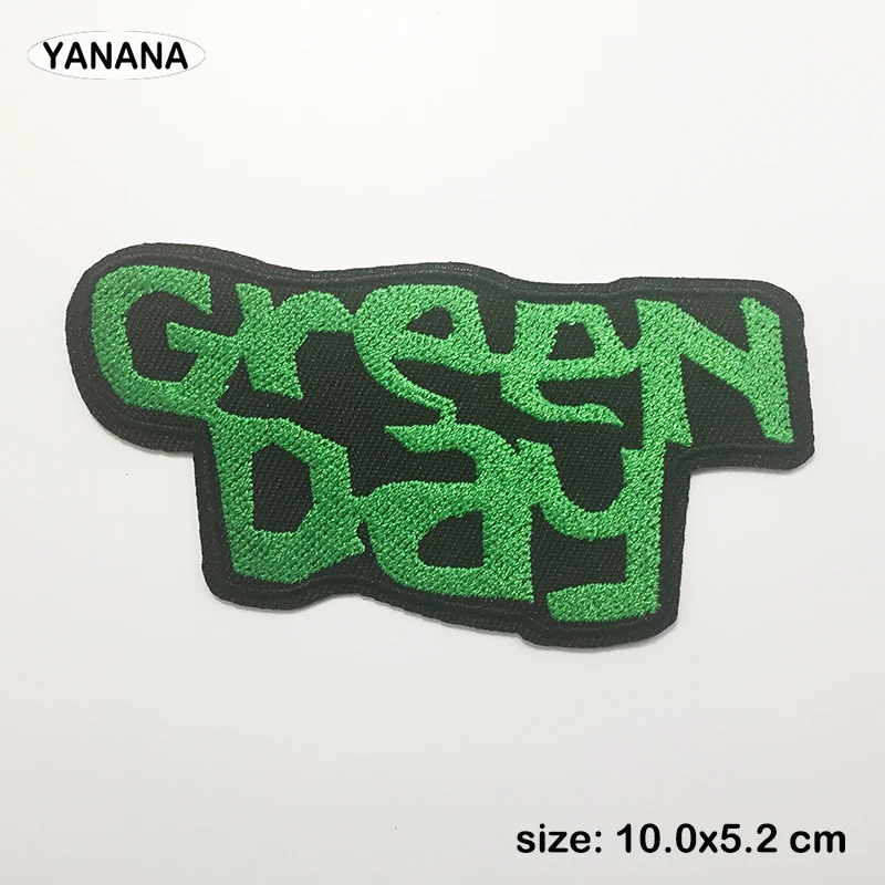 A Rock band Heavy Metal Band banner Patch Badges Embroidered Applique Sewing Iron On Badge Clothes Garment Apparel Accessories 