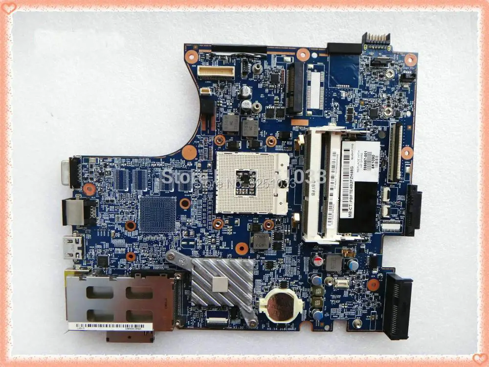 598667 001 для ноутбука hp ProBook 4720s материнская плата HP 4520s встроенный Чипсет 48.4GK06.011 HM57