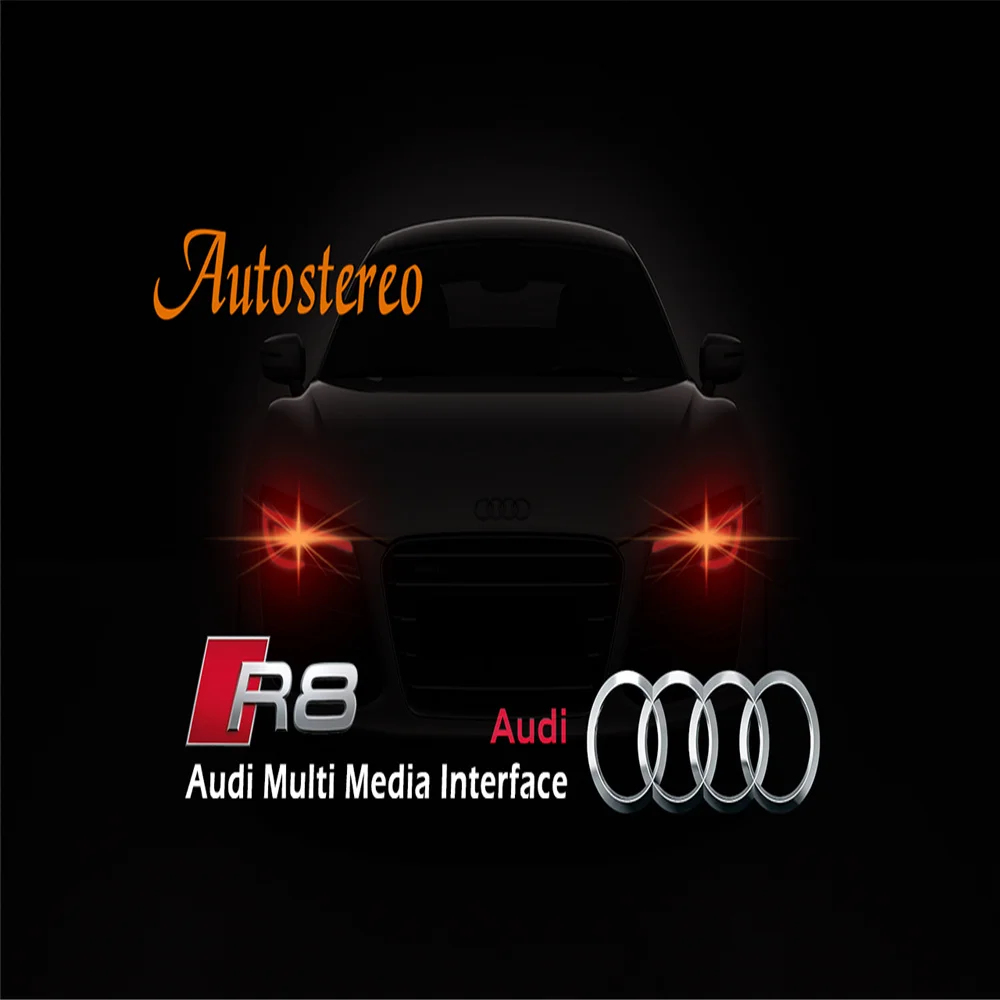 For Audi R8 Spyder Tony Stark Same Model Car GPS Navigation Auto Stereo HeadUnit