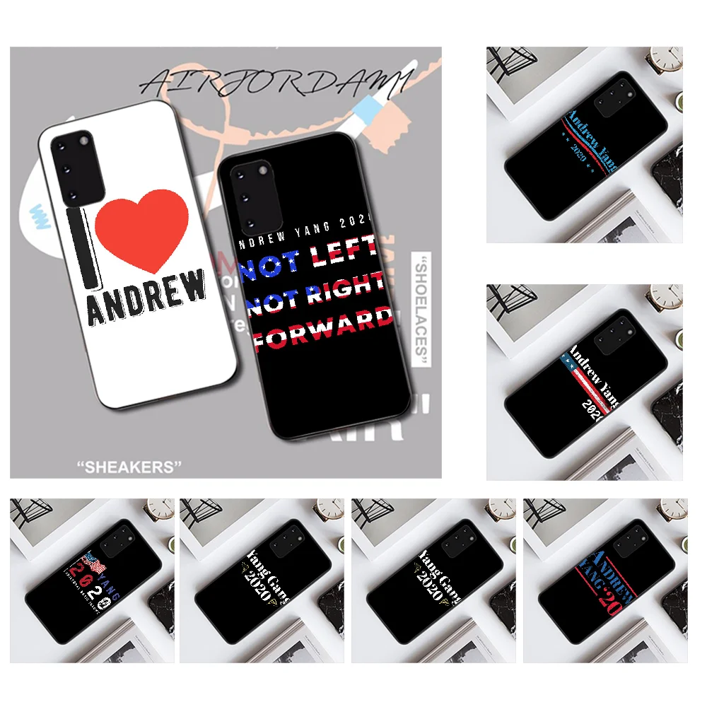 NBDRUICAI эндрюм Ян 2020 Чехол черный мягкий чехол для телефона Samsung S20 plus Ultra S6 S7 edge S8 S9 S10