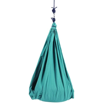 

Sensory Swing Therapy Swing for Kids Hanging Hammock Indoor Hammock for Children Sensory Integration Green