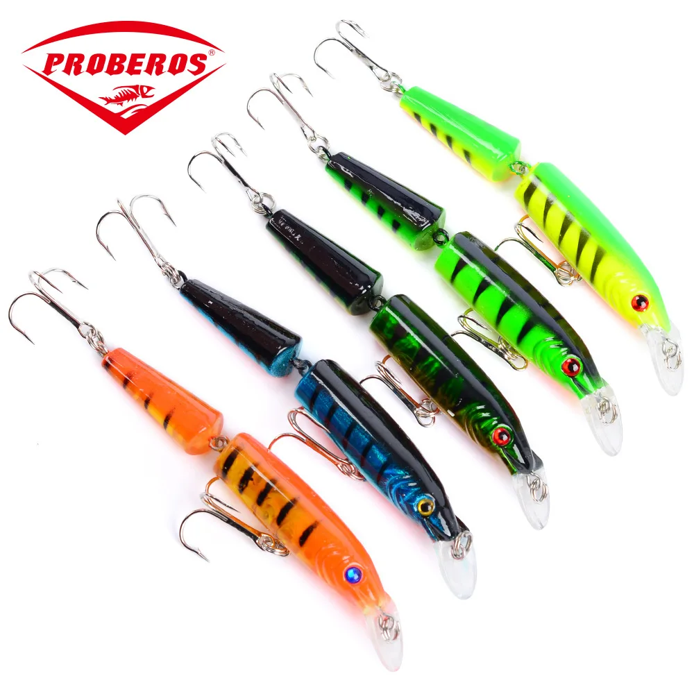 

PROBEROS 5 pcs/lot 5 Color Fishing Hook 18g-28g Fake Fishing hook Bass Lure fly fishing Treble Hook Tackle