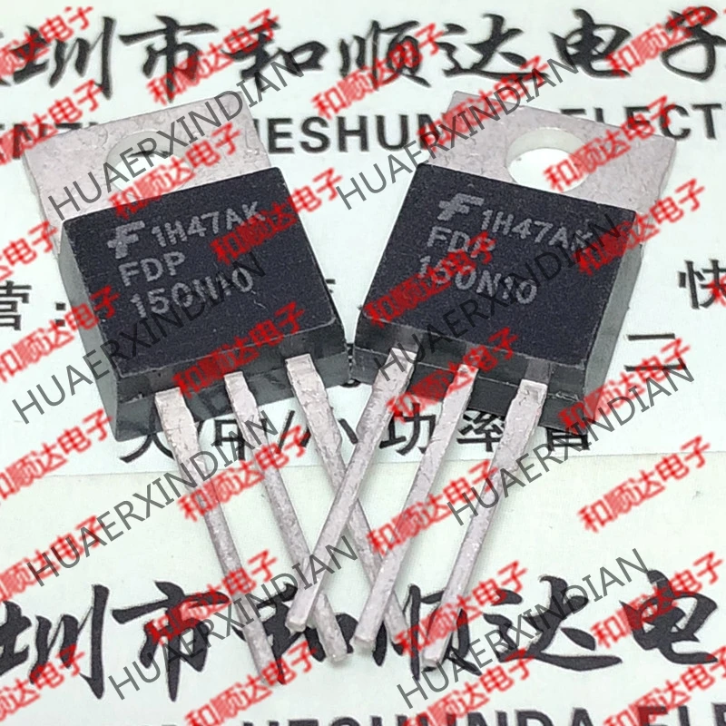 5 шт., новые оригинальные кнопки FDP150N10-220 100V 57A