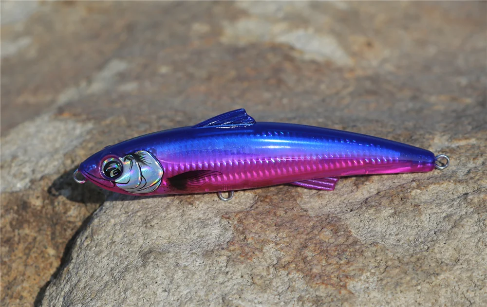 Le Fish 180 мм 87 г с VMC крючком большой карандаш для тунца