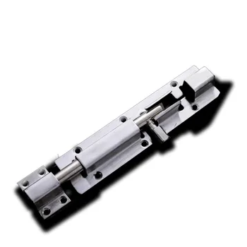 

10pc Stainless Steel Door Latch Sliding Lock Bolt Latch Hasp Staple Gate Window Safety Lock 3/4/5/6g/8/10/12 inch
