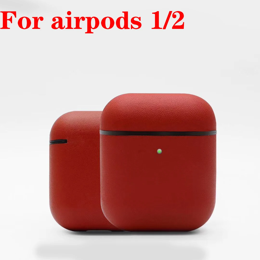 Funda TWS для AirPods PRO/Airpods 1/2 чехол Роскошный чехол из натуральной кожи для Air pods Pro 3 чехол для наушников