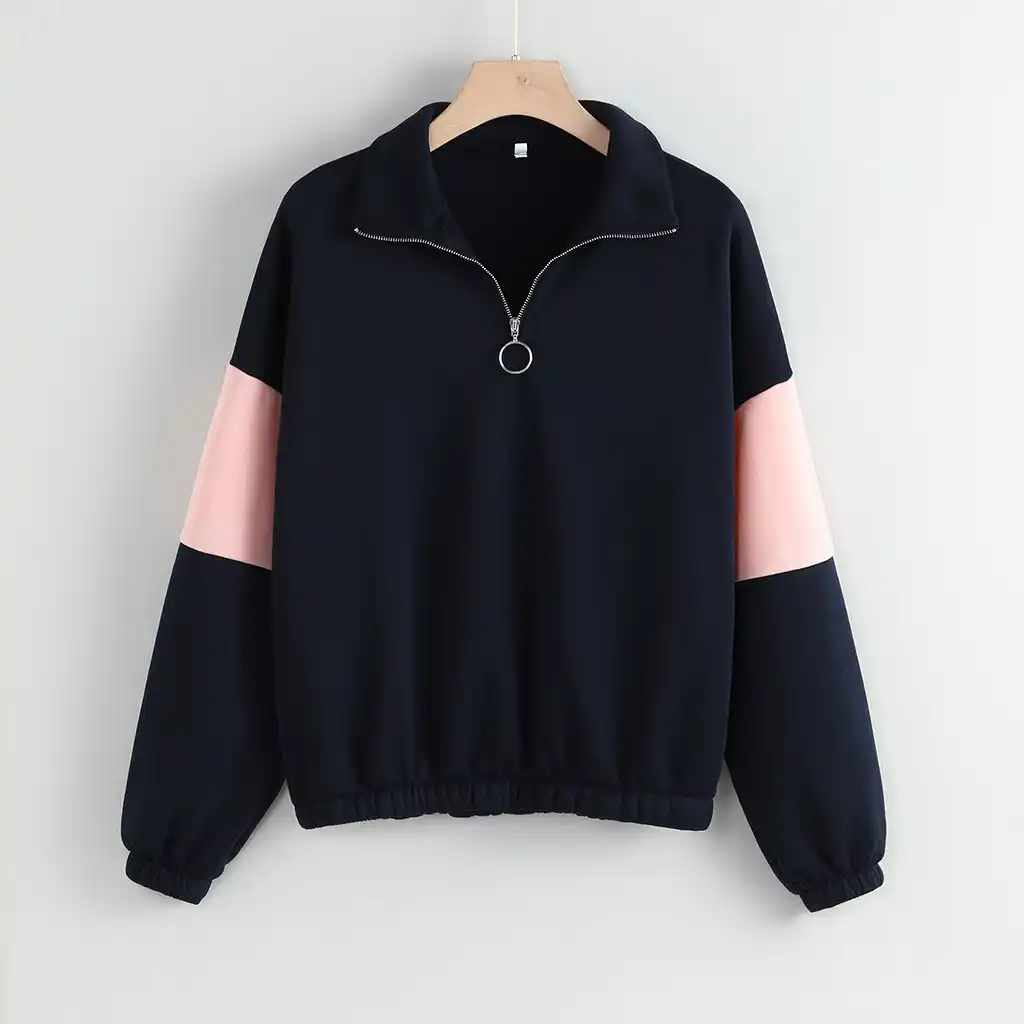 half zip sweater women's