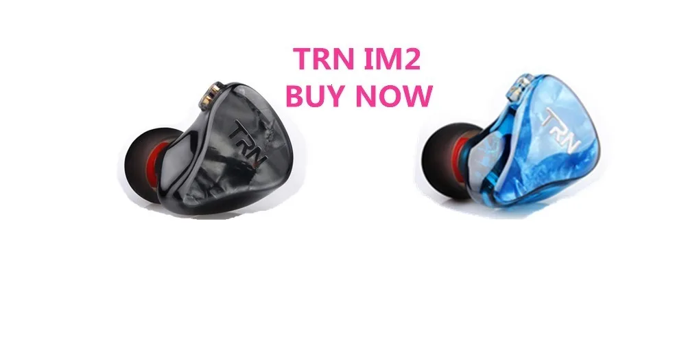 AK TRN ST1 1BA+ 1DD Гибридный Металлический наушник в ухо IEM HIFI DJ монитор для бега спортивные наушники ушные наушники гарнитура наушники BA5/v90