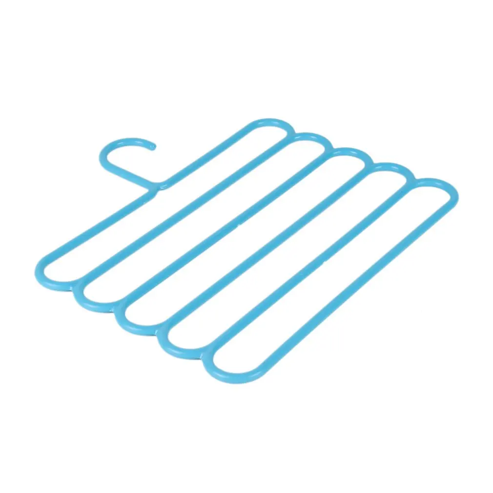 Multifunction Plastic Clothes Hanger Anti-slip Underwear Dress Pants Hanger Coat Holder Rack Home Organizer