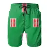 Hot Sale Summer Men Beach Breathable Quick Dry Nerd R333 running ITALY. ITALIAN. Italian Flag. FULL COVER Flag Hawaii Pants 5