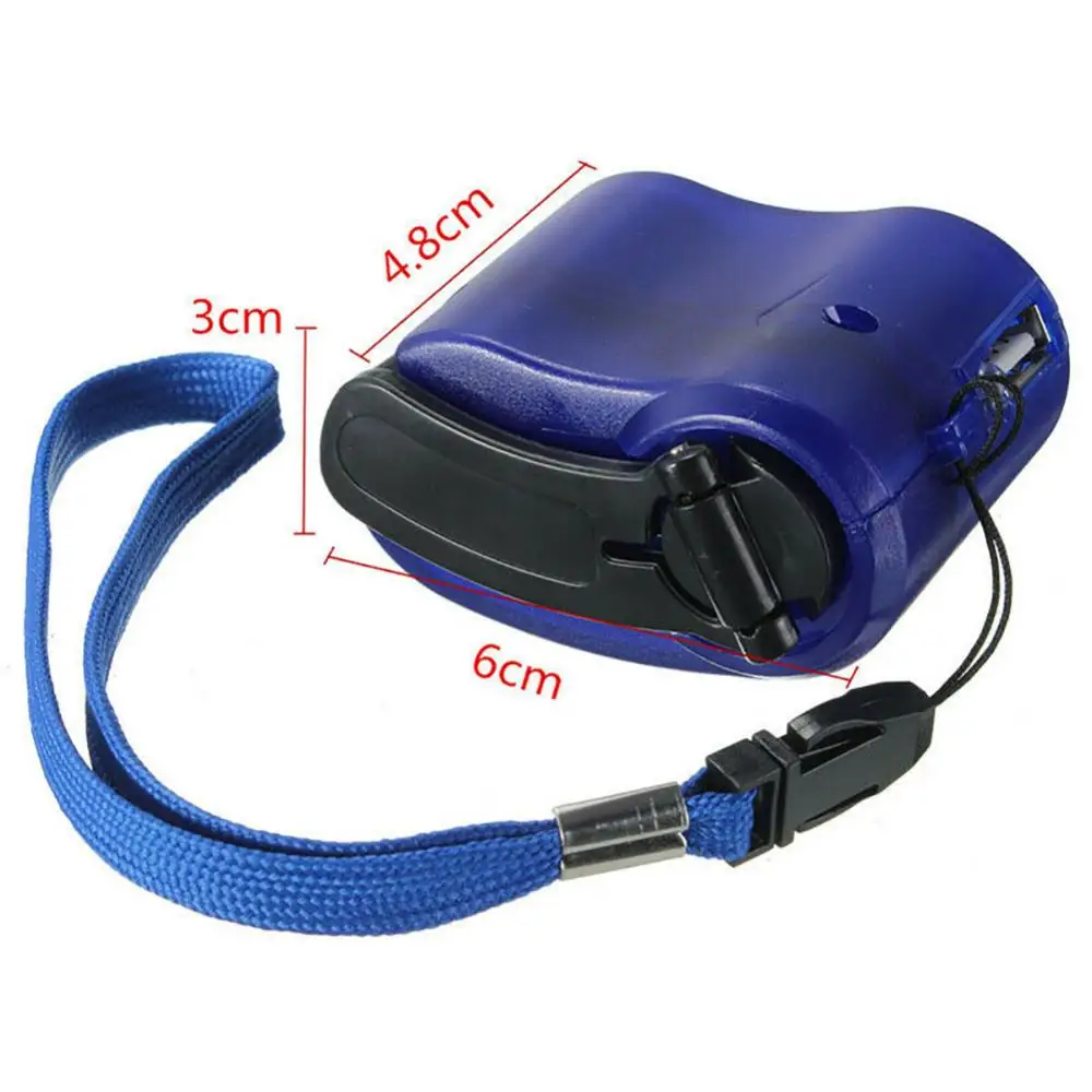 Rechargeable Hand Crank Flashlight/Generator/USB Charger For Phone And - View #13