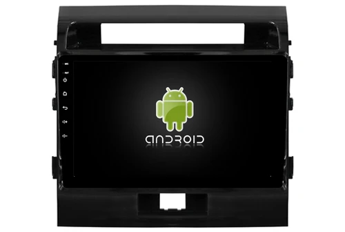 10," Android 9,0 OS автомобильный мультимедийный навигатор gps радио для Toyota Land Cruiser J200 2008- с 500 Гб внешней поддержкой HDD