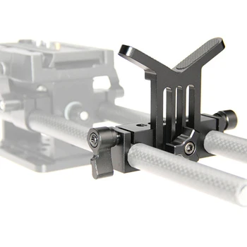 

Lens Support 15mm Rod Clamp Rail Block for DSLR Rig Rod Support Rail System C1108 Camera Photography Accessories