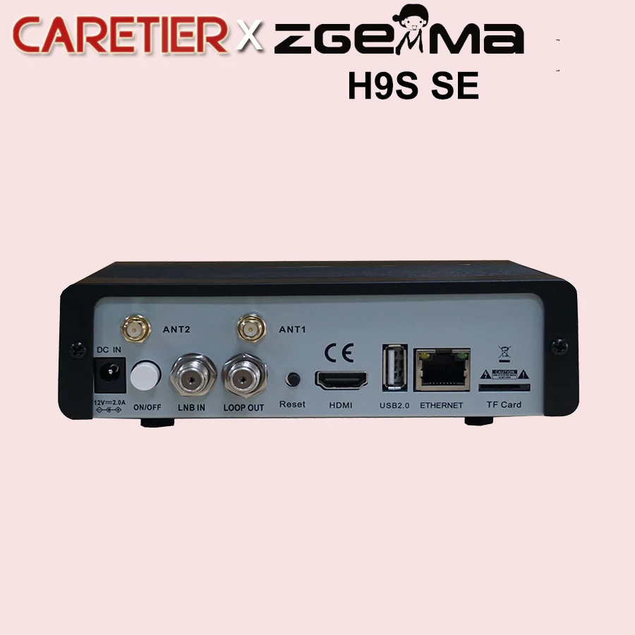 1 шт. ZGEMMA H9S SE с 300M Wifi Linux Android двойная OS DVB-S2X Multistream 4K UHD 2016P обновление спутникового
