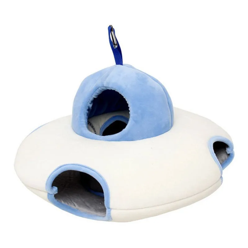 Маленькое гнездо для домашних животных Теплый Гамак зимний спальный мешок хомяк дом съемный 2 слоя подвесная кровать для хомяков аксессуары