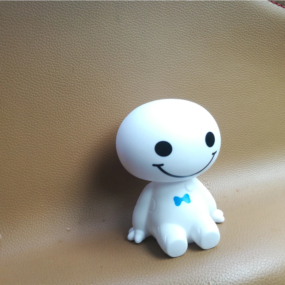 Мультяшный пластиковый робот Baymax Тряска головой фигурка автомобиля украшения
