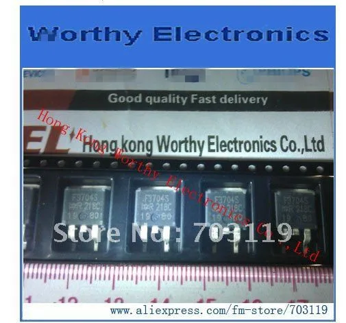 

10PCS/LOT IRF3704STRR IRF3704 F3704 3704 SOT-263