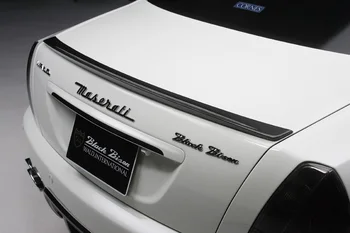 

For Maserat Quattroporte FRP Gray primer Rear Trunk Lip Spoiler Wing 2005-2008 Wald Style