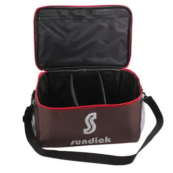 

Camping Bag Practical Durable Oxford Cloth Brown Outdoors Field Survival Tactical Picnic Bag Tableware Drawstring Fishing Bag