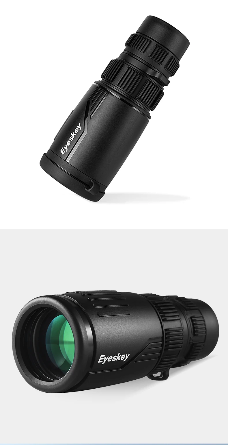 Eyeskey 8-24x42 Монокуляр Оптика водонепроницаемый Монокуляр для охоты Открытый путешествия телескоп высокой мощности монокуляр ночного видения bak