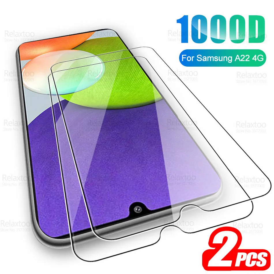 for-samsung-a22-4g-glass-2pcs-tempered-glass-for-samsung-galaxy-a-22-sm-a225f-64-screen-protector-guard-hd-9h-protective-film