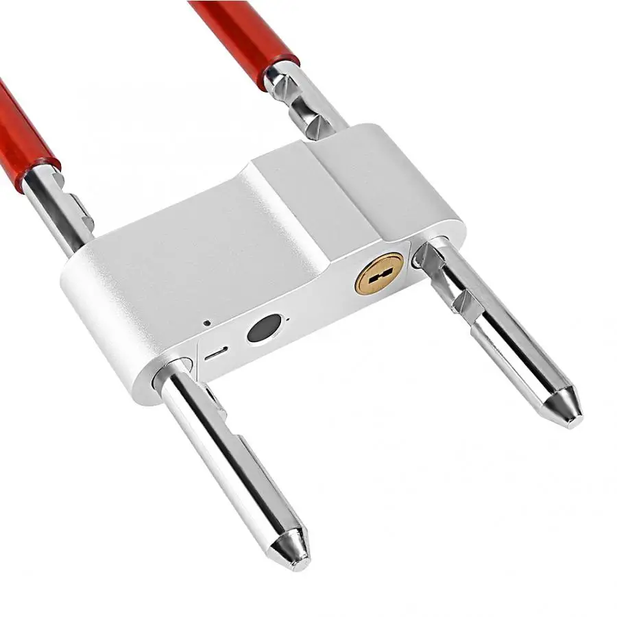 Алюминиевый сплав умный замок двери отпечатков пальцев USB зарядка U висячий замок для велосипеда офисный склад