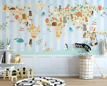 

[Self-Adhesive] 3D Zoo Map 01 Wall Paper mural Wall Print Decal Wall Murals