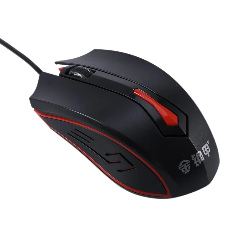 KINGANGJIA JM609 3 кнопки USB Проводная мышь компьютерная мышь игровая мышь