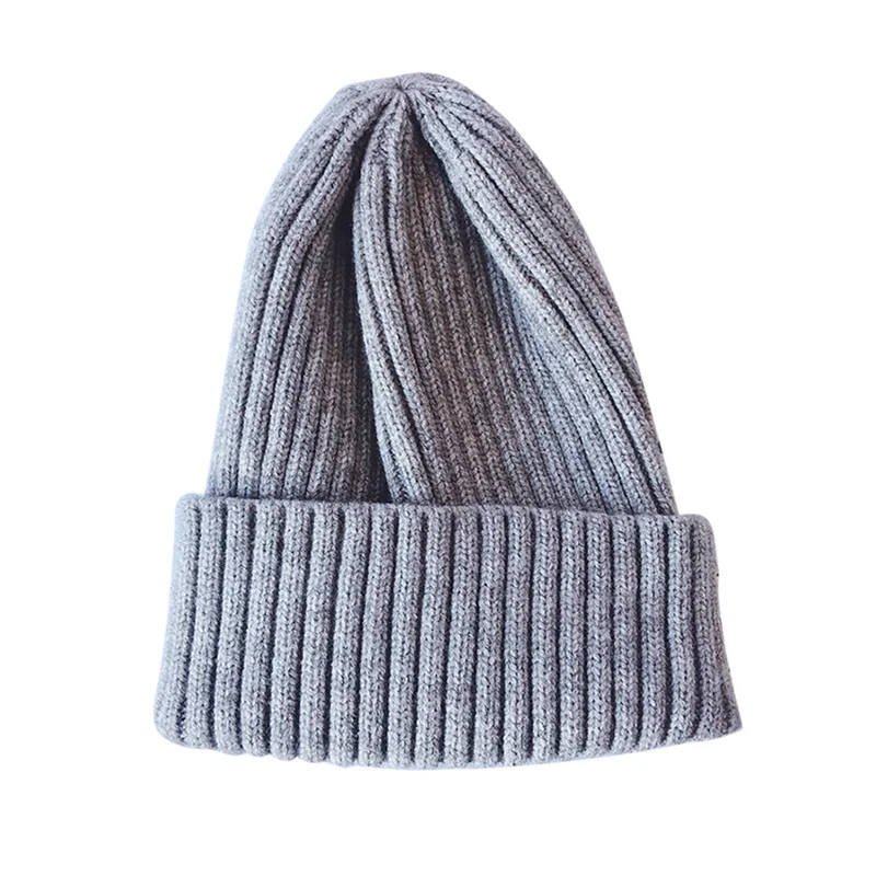 3-10T Toddler Boys Girls Cute Caps Autumn Winter Warm Kids Baby Solid Print Hats Wool Hemming | Детская одежда и обувь