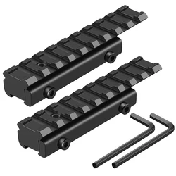 100mm Tactical Rifle Scope Rail Mount Adapter 11mm to 20mm Dovetail Rail Base For Rifle Scope Laser Sight Rail Extension
