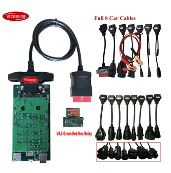 without Bluetooth Obd obd2 сканирование для delphis vd ds150e cdp,3 keygen/,00 программное обеспечение автомобиля грузовика диагностический инструмент vd tcs cdp pro с bluetooth - Цвет: without Bluetooth