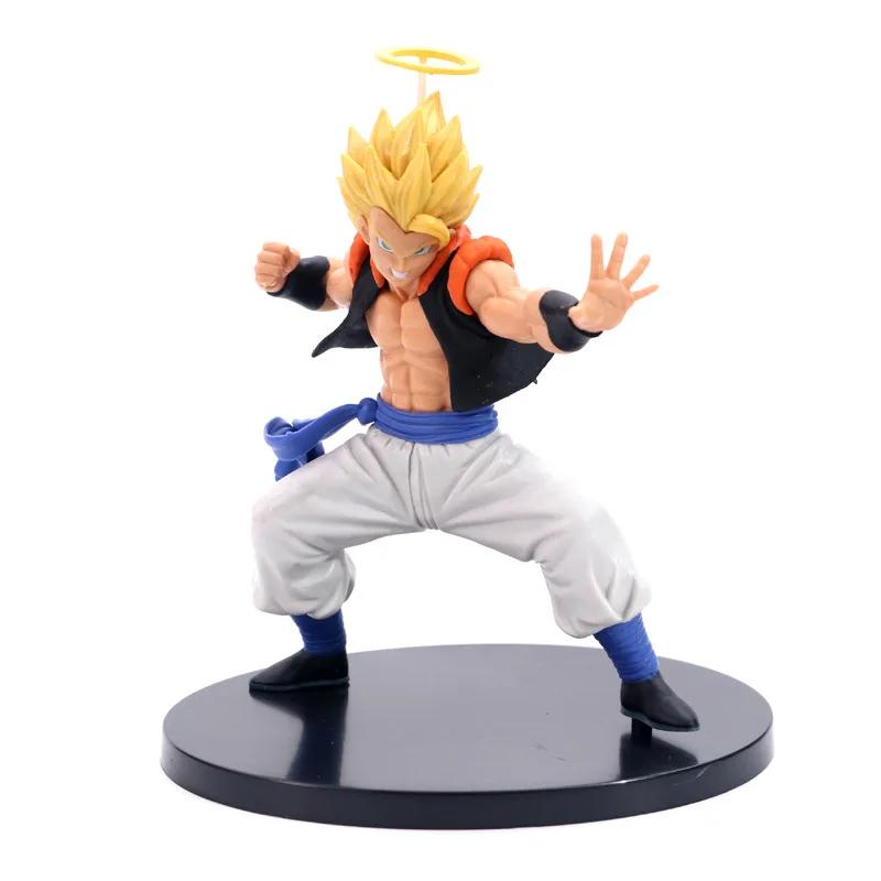 Аниме Dragon Ball Z Gogeta Vegeta Son Goku Fusion Angel Aura Super Saiyan фигурка шоколада Com экшн из ПВХ Модель