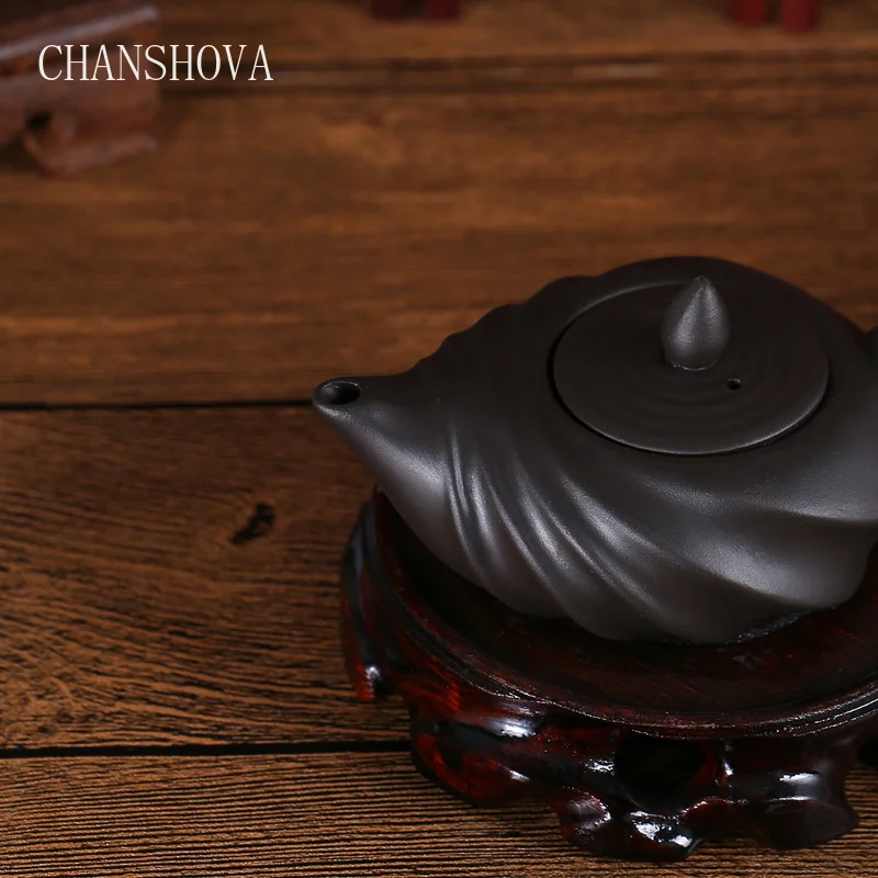 CHANSHOVA Chinese Kung Fu teapot handmade Yixing teapot tea set easy to bubble small pot ceramic teapot hand-drawn pot