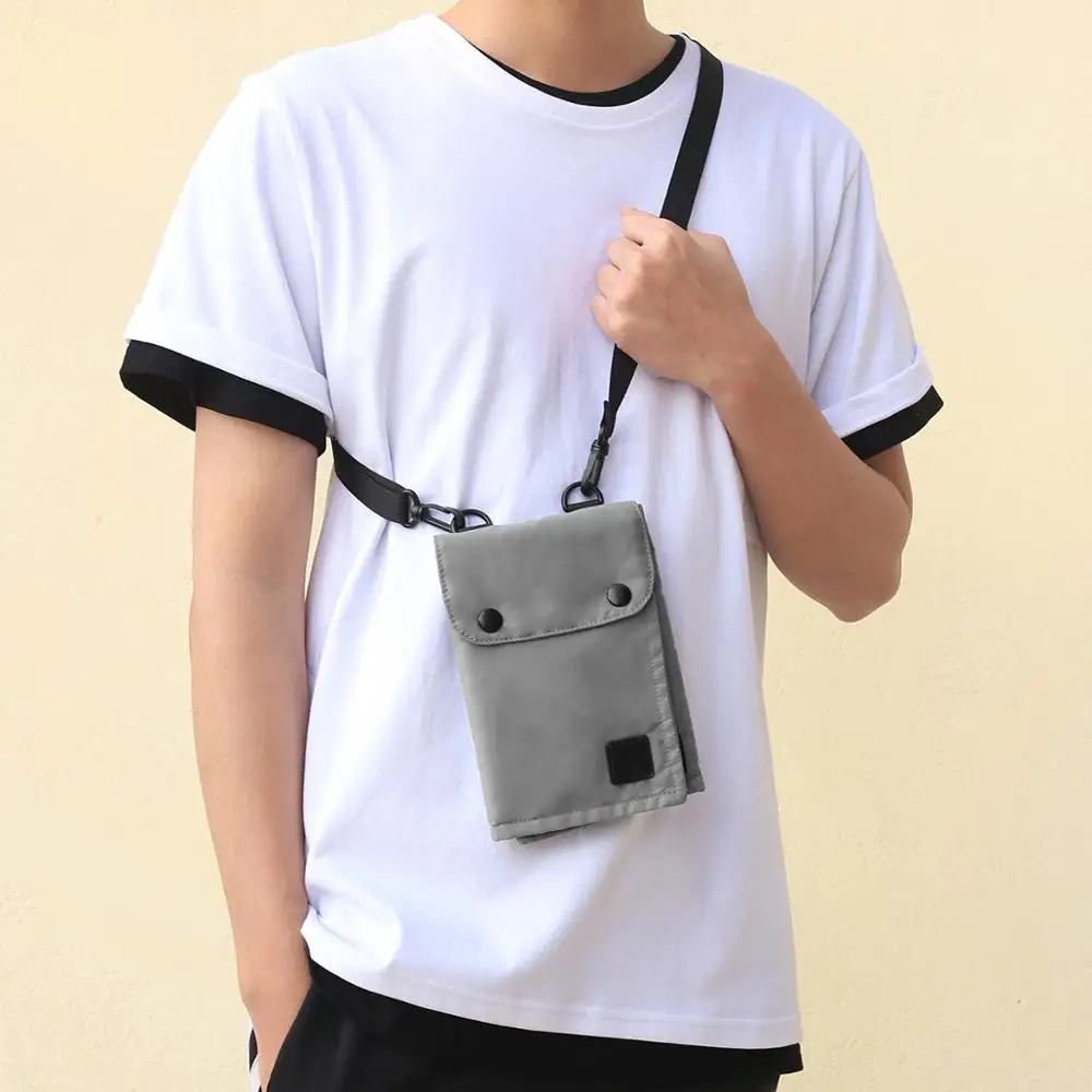 Unisex Travel Neck Passport Holder Pouch Wallet with RFID Blocking Credit Card ID Holder Storage Clutch Multifunction Money Bag (4)