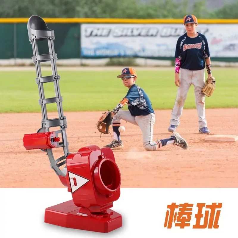 

Children Tennis Pitching Machine Outdoor Toy Parent And Child Casual Interactive Sports Equipment Baseball Automatic Ball Machin