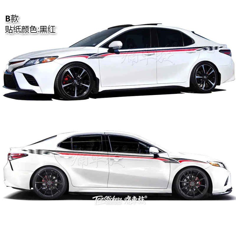Автомобильный стикер для Toyota Camry Avalon, внешняя декоративная наклейка для кузова, Спортивная внешняя модификация Avalon