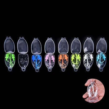 

1pair 8color 1$all Silicone Swimming Ear Plugs With box Earplugs Pool Accessories Water Sports Swim Ear Plug