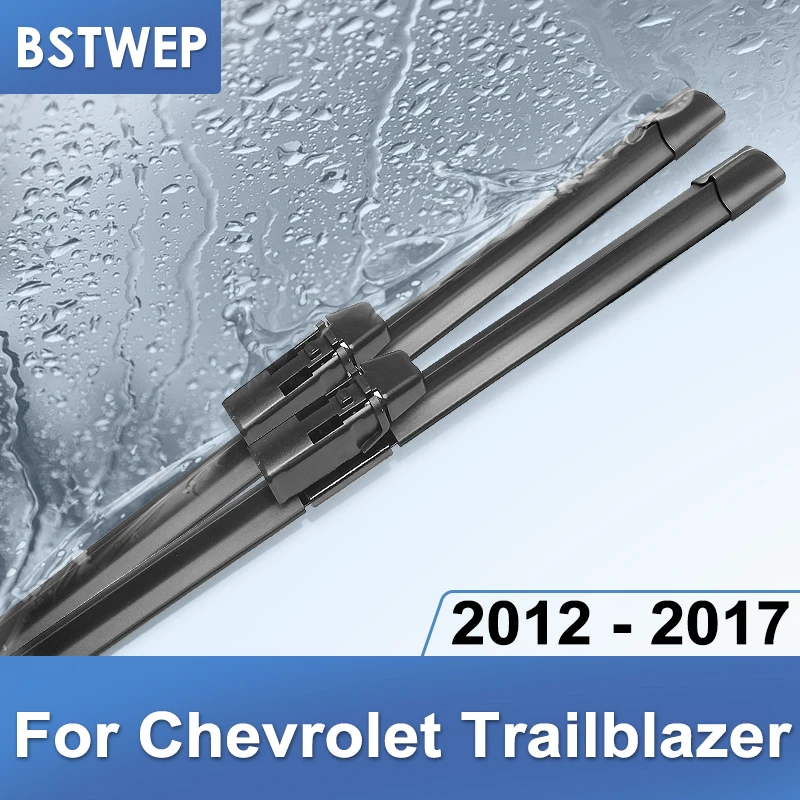 BSTWEP Wiper Blades for Chevrolet Trailblazer Asia Pacific Model Fit Top Lock Arms 2012 2013
