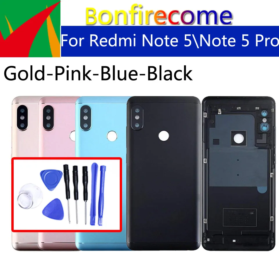 Задняя крышка аккумуляторного отсека для Xiaomi Redmi Note 5 задняя Pro замена