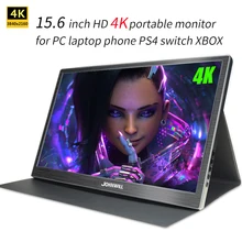 4K Портативный монитор 15,6 дюймов 3840X2160 IPS ЖК-дисплей Дисплей HDMI DP USB type-C для портативных ПК телефон PS4 переключатель XBOX 1080P игровые мониторы 4K Портативный монитор 15,6 дюймов 3840X2160 IPS ЖК-дисплей Дисплей HDMI DP USB type-C для портативных ПК телефон PS4 переключатель XBOX 1080P игровые мониторы
