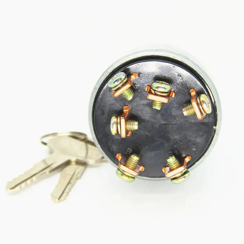 6 pole Tractor Ignition Starter Switch Fit For John Deere 650 750 850 YANMAR 08086-20000 22B-06-11910