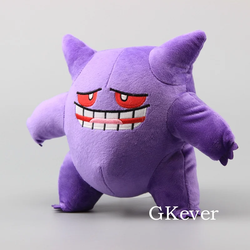 22 см Большой размер аниме Gengar Мягкие плюшевые игрушки кукла мультфильм Пикачу Mewtwo Charizard Eevee серии плюшевые игрушки для детей подарок