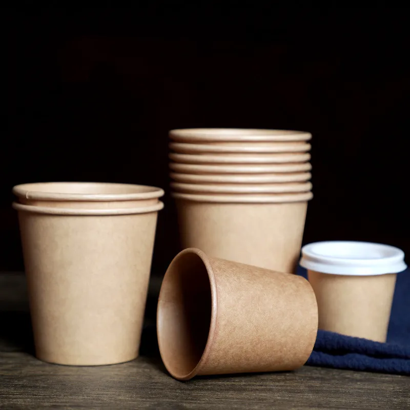 100pcs-pack-Disposable-Paper-Cups-2-5-4-7-8oz-Kraft-Paper-Cups-Coffee ...