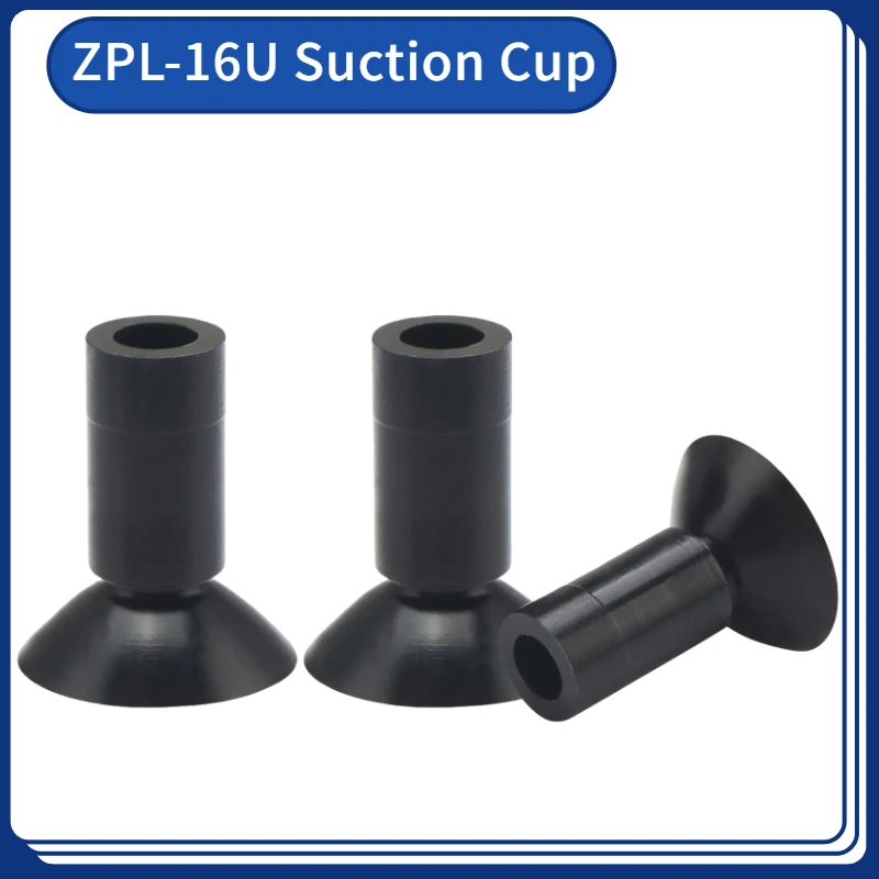10pcs Manipulator Parts Single Layer Suction Cups Zpl16un/s Extended