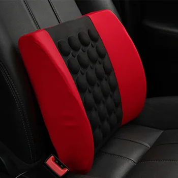 

Electric Massage Soft Sponge Waist Support Pillow Bone Stimulate the Circulation of Blood Cushion Car Styling Massage Car Seat